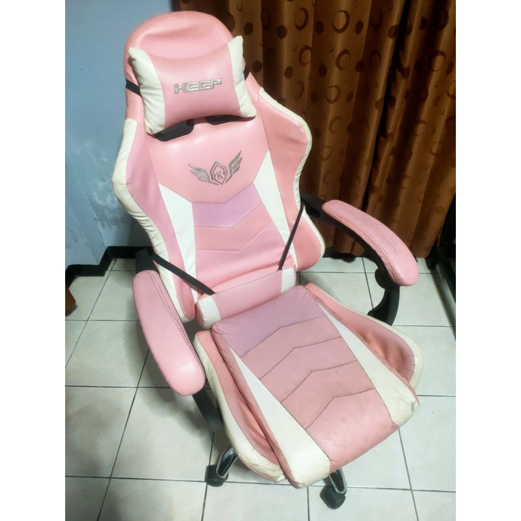 KURSI GAMING KEEP BEKAS LAYAK PAKAI