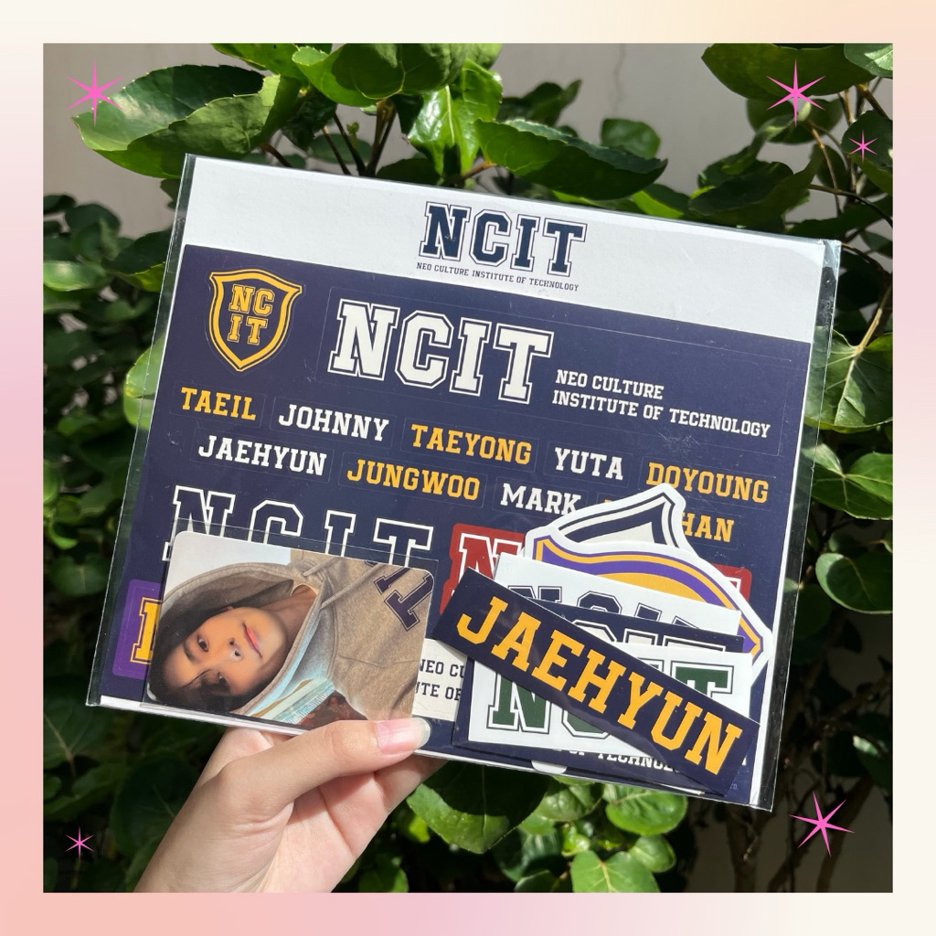 [OFFICIAL] MERCHANDISE NCIT LAPTOP DECO STICKER JAEHYUN
