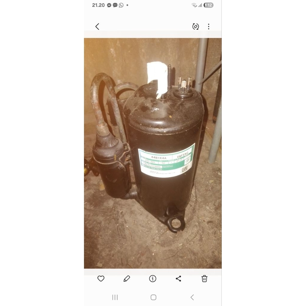 KOMPRESOR AC DAIKIN 1PK