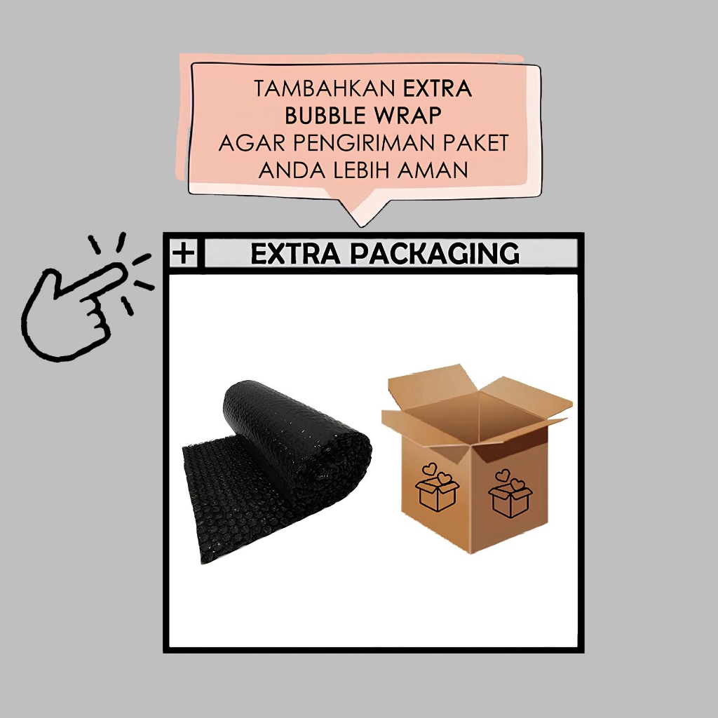 

Tambahan Extra Packaging Bubble Wrap