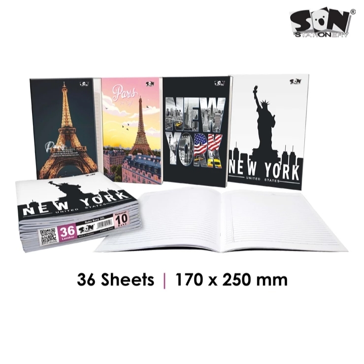 

Book | Buku Tulis Boxy Son 36 Lembar (10PCS)