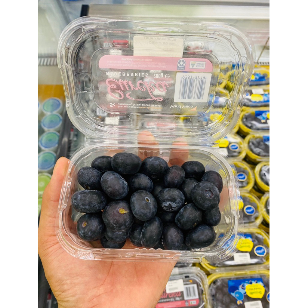 

Blueberry jumbo super manis eureka fresh - Buah blueberry super jumbu 200 grm