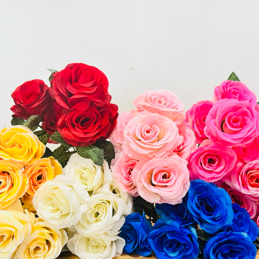 BUNGA MAWAR TROPIS / MAWAR ARTIFICIAL / BUNGA MAWAR