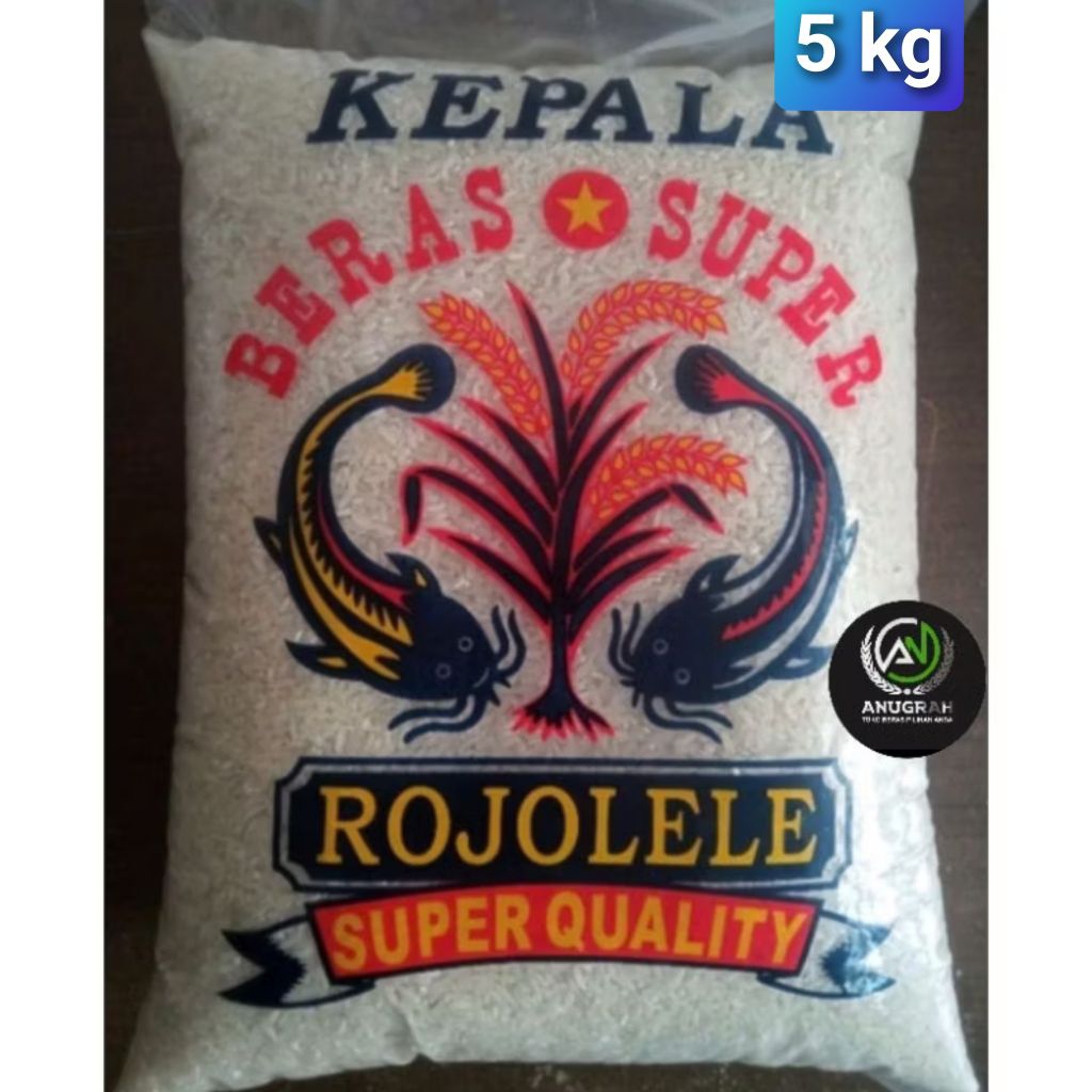 

Beras ROJOLELE 4 dan 5kg