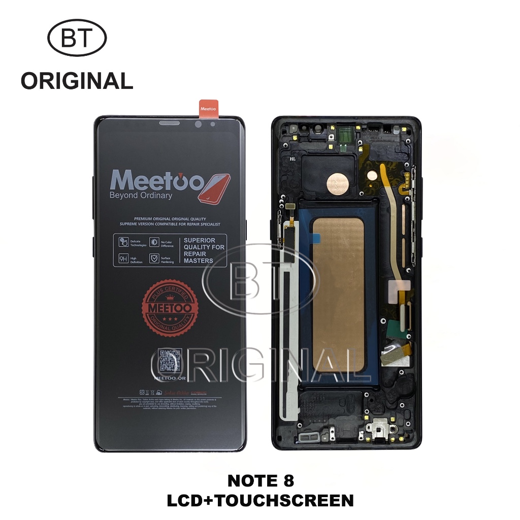 LCD SAMSUNG NOTE 8 - N950 +FRAME - ORIGINAL MEETOO