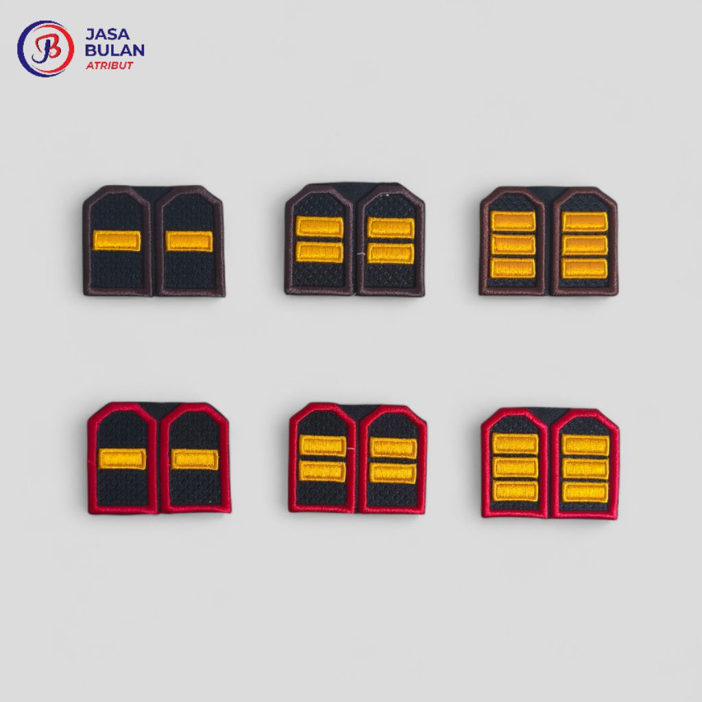 BORDIR PANGKAT PDL POLRI/POLISI