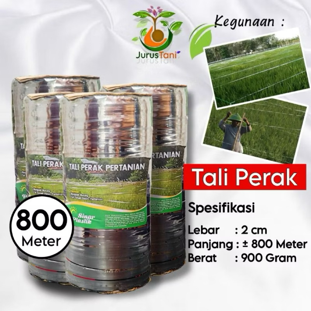 Tali Perak Sawah - Tali Pengusir Burung - Tali Pertanian - Tali Sawah