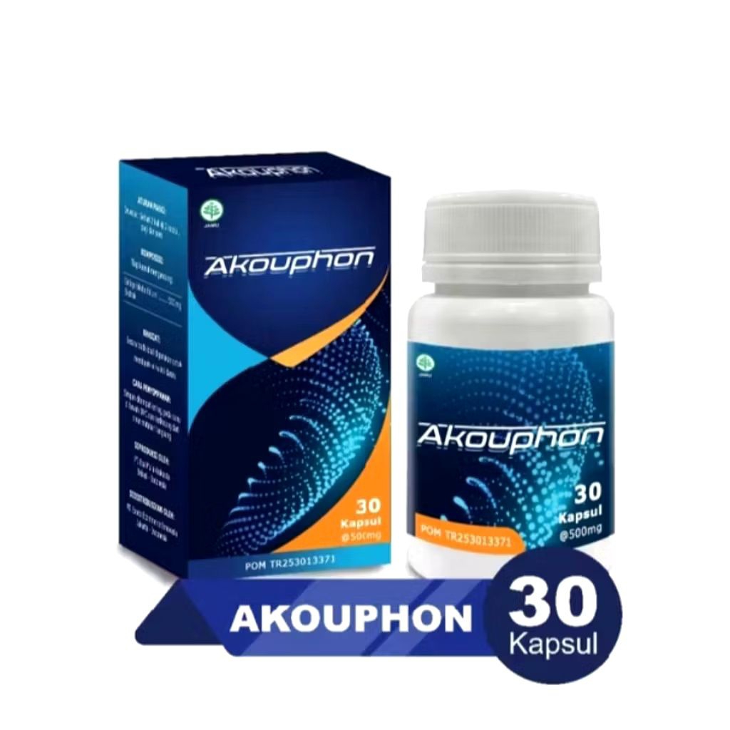 Suplemen Herbal Kesehatan Telinga dan Pendengaran Ekstrak Ginkgo Biloba 30 Kapsul