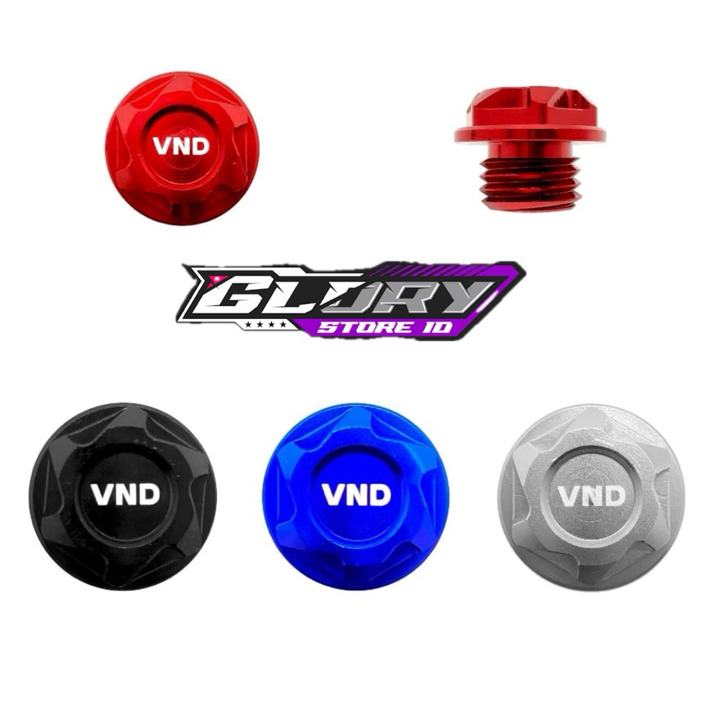 VND Racing Tutup Oli Mesin Kawasaki 2 Tak Ninja R, Ninja SS, Ninja RR Full CNC