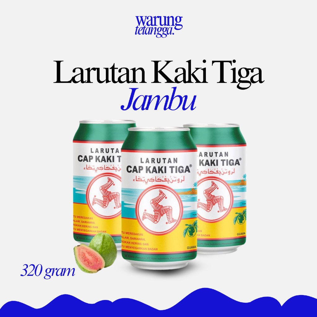 

LARUTAN CAP KAKI TIGA RASA JAMU 320 GRAM