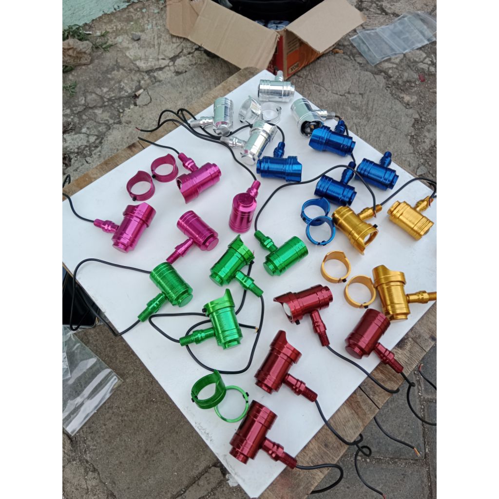 SEN LED PNP CB GL100 MODEL TOPI /SEIN CB /LAMPU RITING CB HEREX