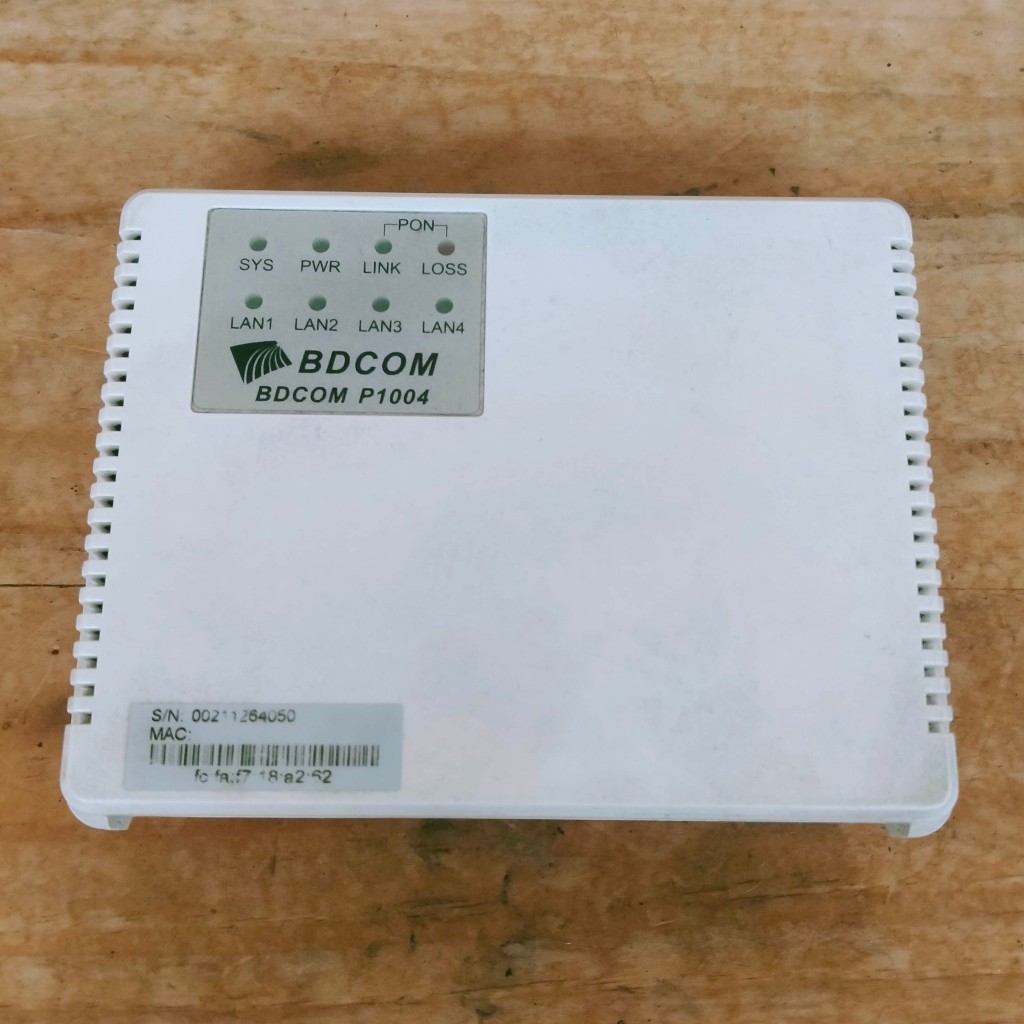 Modem Fiber Optik BDCOM P1004C1