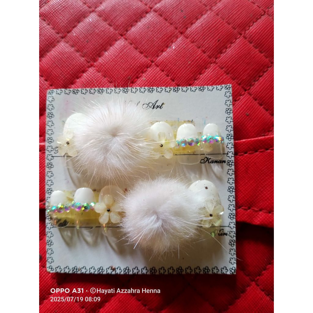 Kuku palsu wedding/kuku palsu wanita/kuku palsu simple