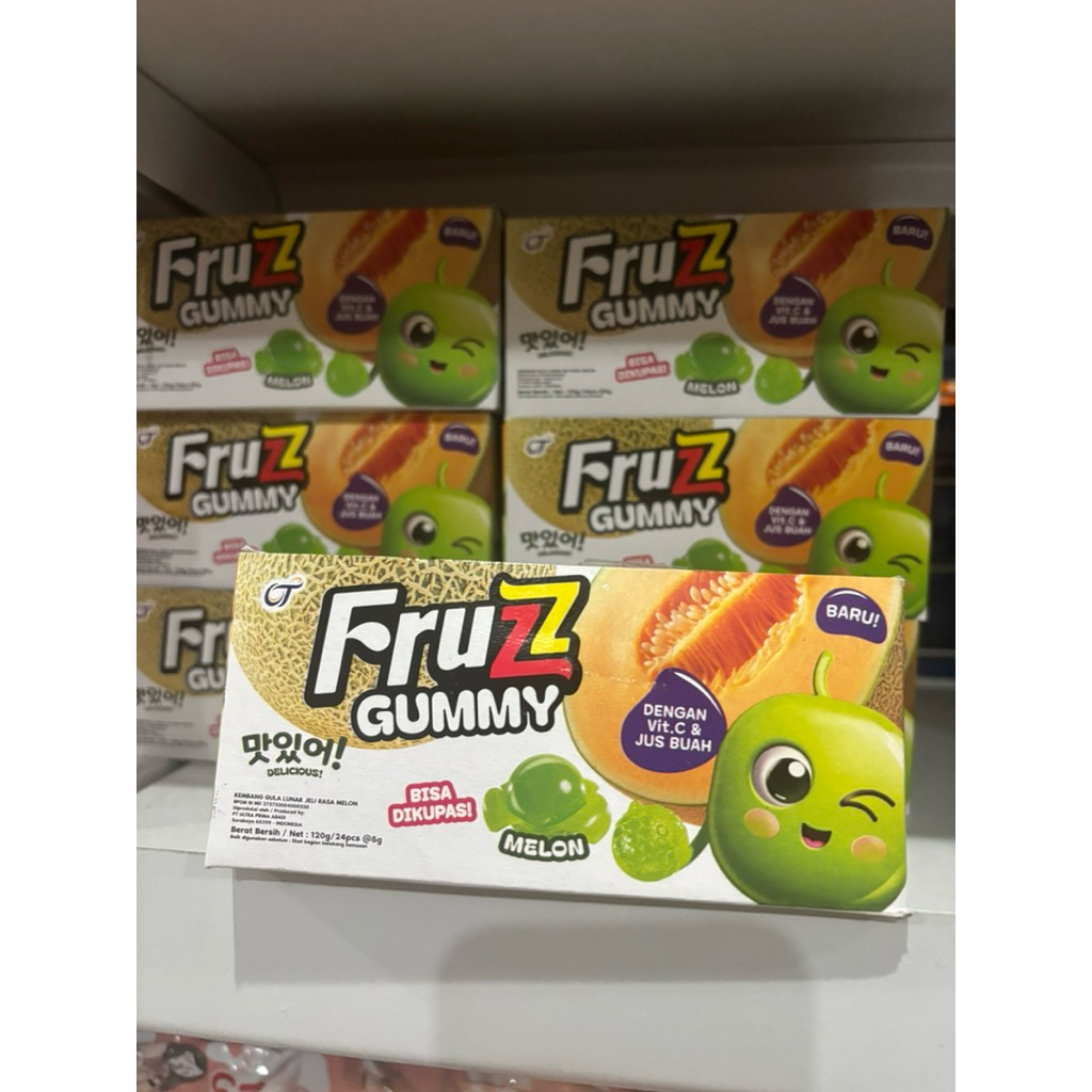 

ISI 24 FRUZZ GUMMY PERMEN JELLY ENAK