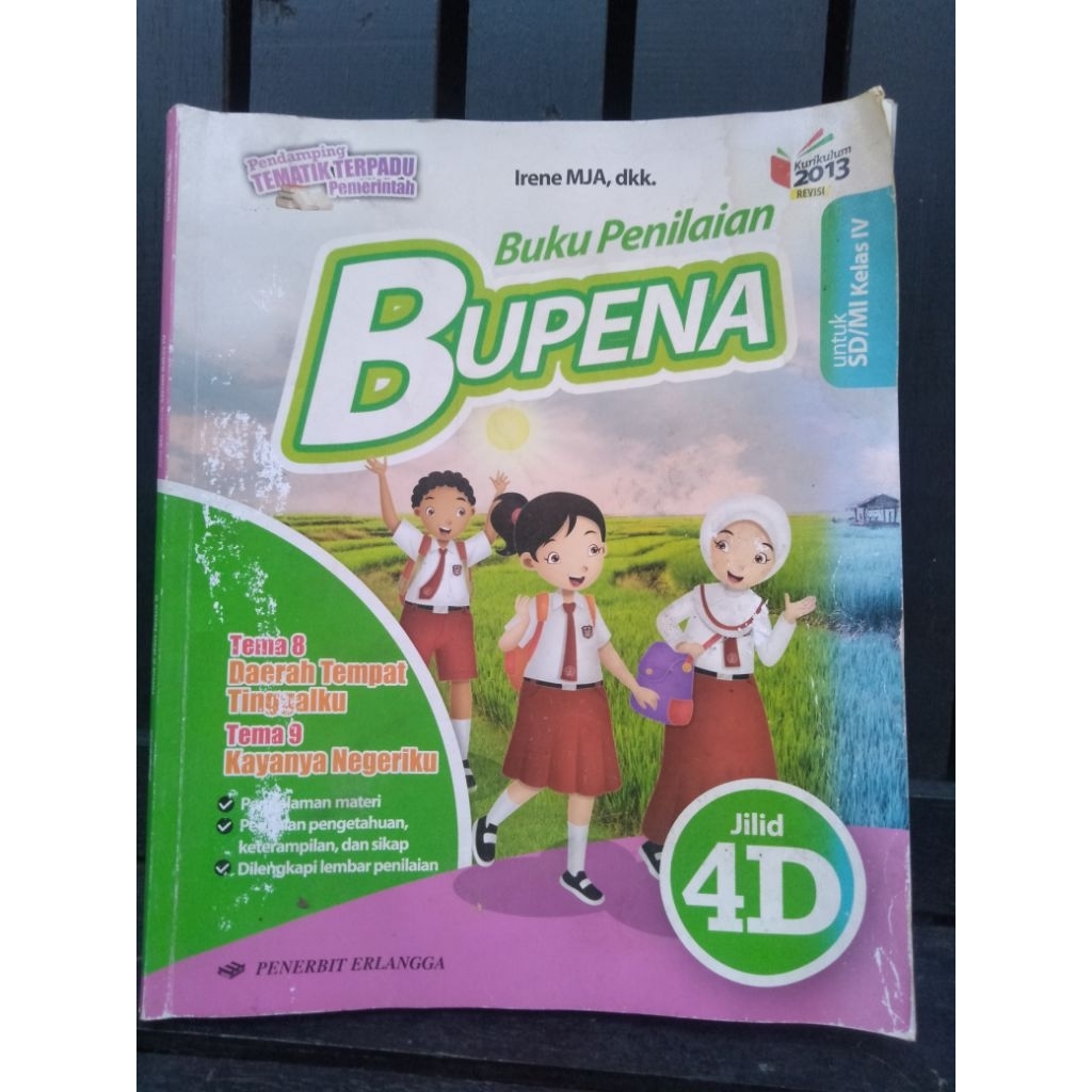 Buku Bekas BUPENA kelas 4