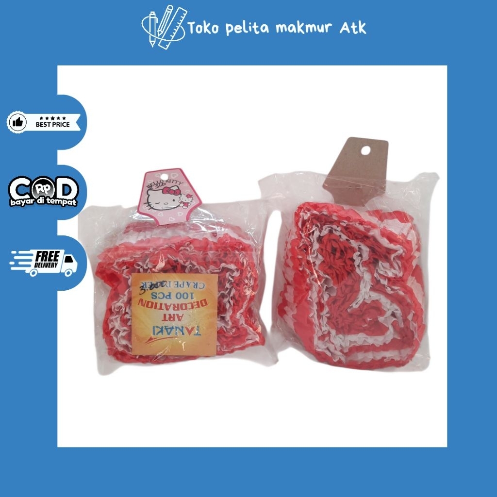 

KERTAS CREPE SERUT MERAH PUTIH