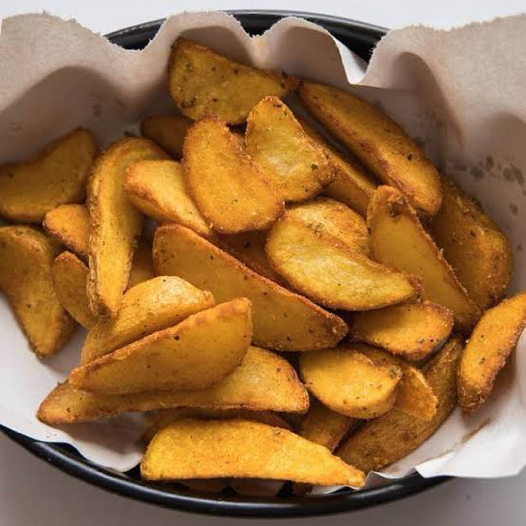 

Kentang Wedges 2,5kg Polos Kentang Goreng Wedges