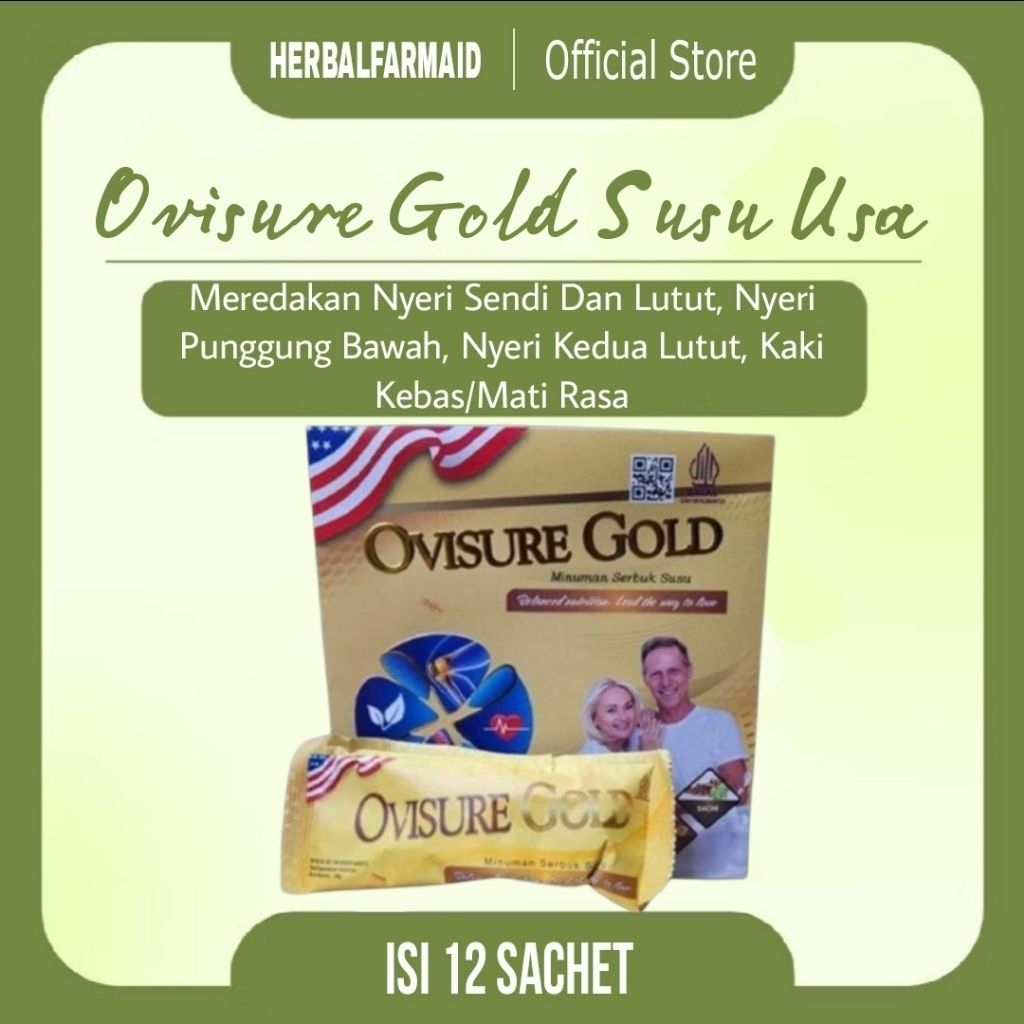 

OVIGOUT dan OVISURE GOLD Susu Vitamin Tulang Dan Sendi