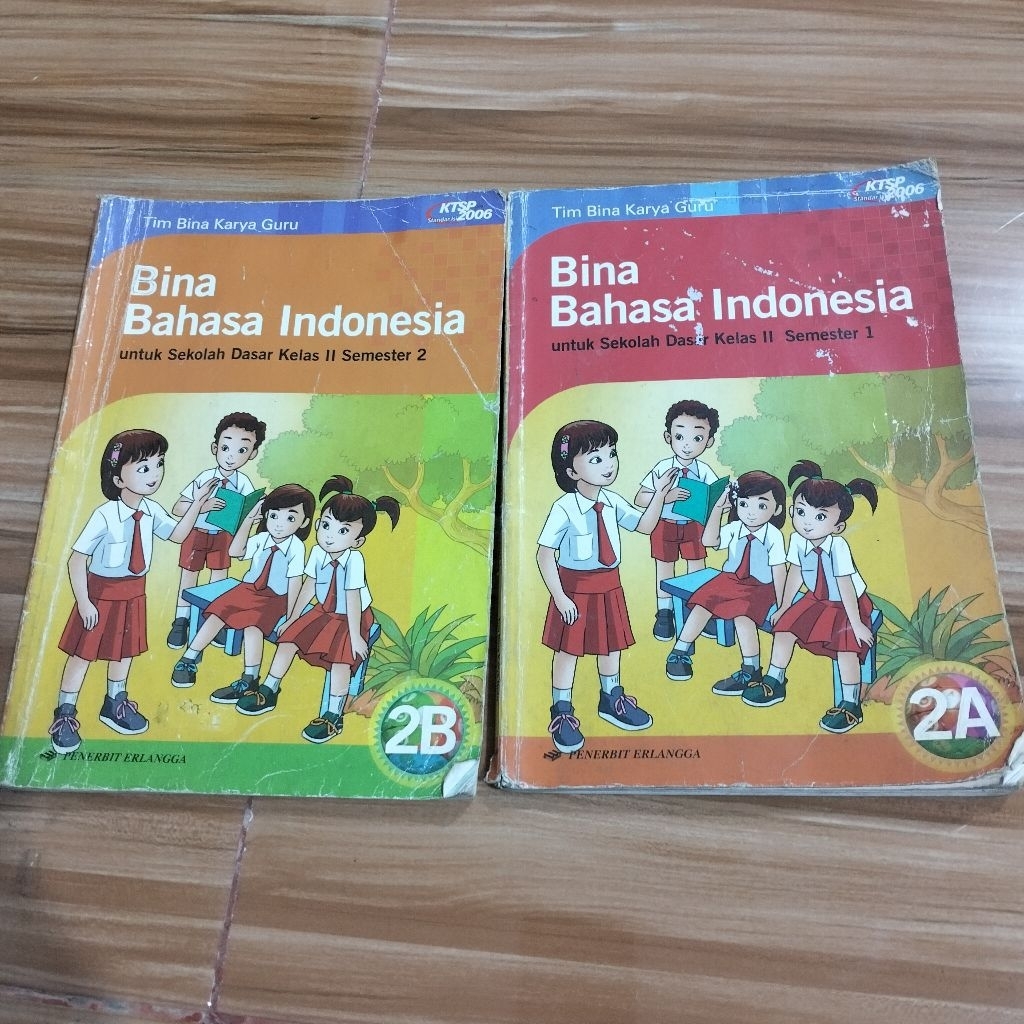 BINA BAHASA INDONESIA KELAS 2 JILID 2A DAN 2B SEMESTER 1 DAN SEMESTER 2