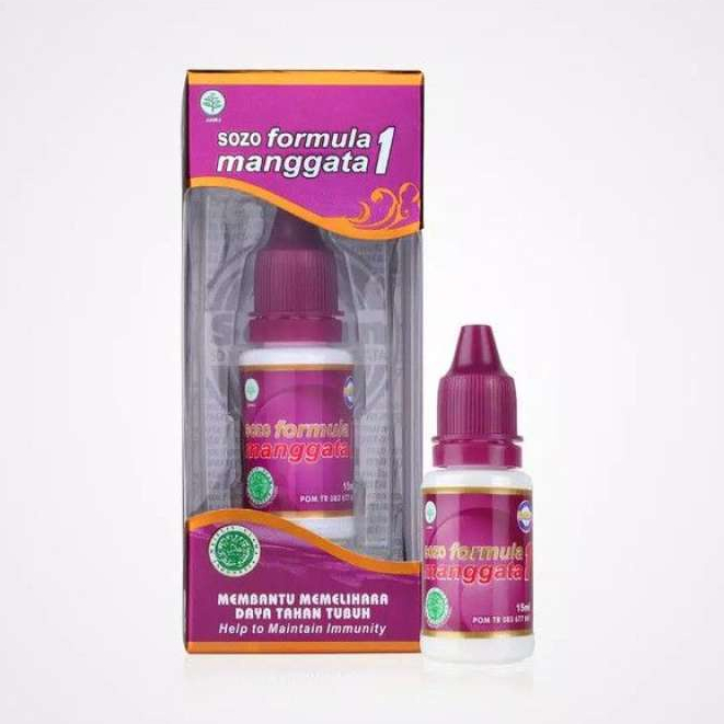 SOMAN Jamu Tetes Herbal SOZO FORMULA MANGGATA 1 Original Obat Diabetes Kanker