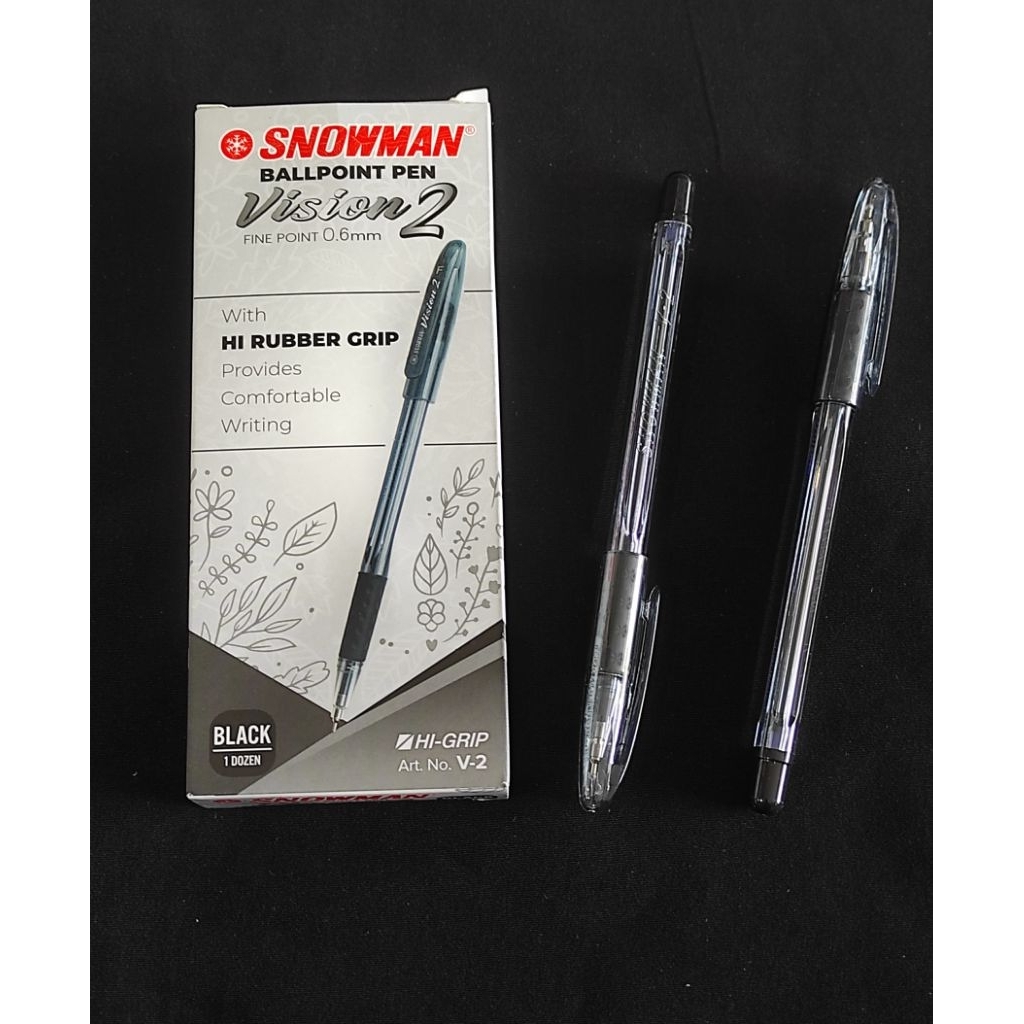 

Snowman Pulpen v2 Hitam (perlusin)