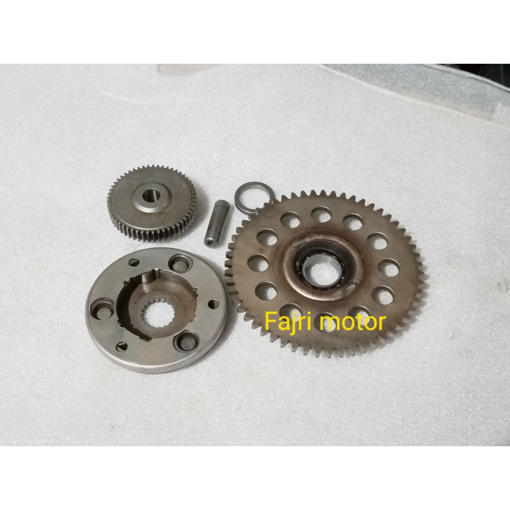 gear gigi stater Xeon 125 RC/ Xeon GT/ Xeon old karbu original gigi stater one way rumah pelor state