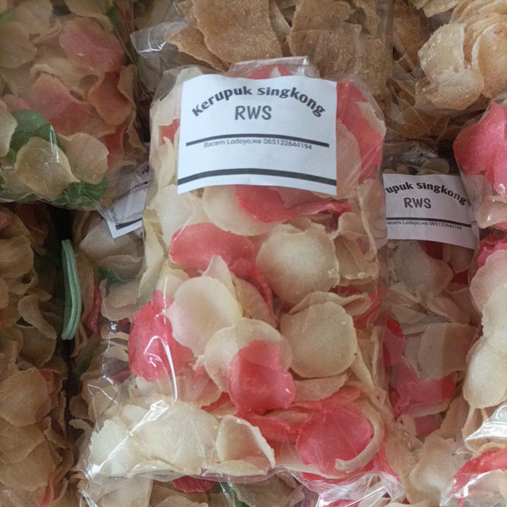 

Kerupuk singkong merah putih 400gr