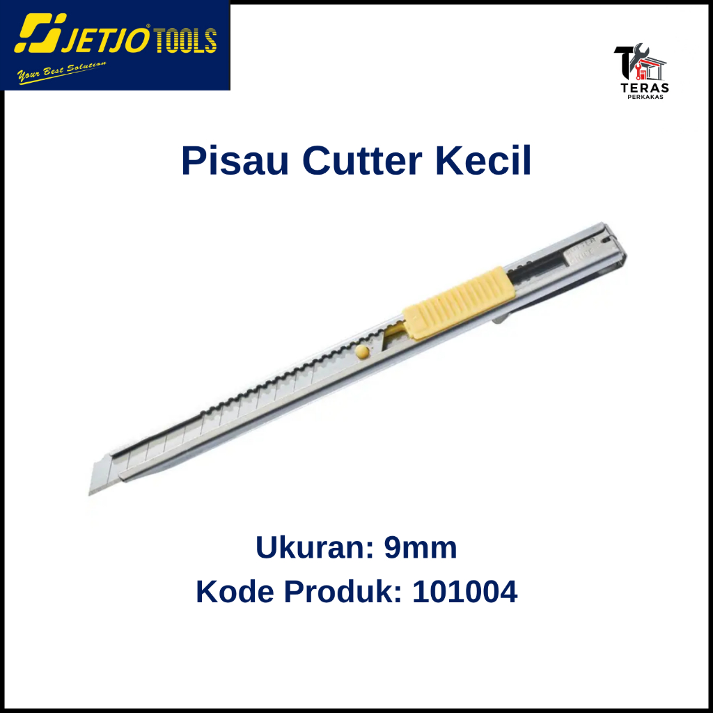 

Pisau Cutter Kecil Ukuran 9mm JETJO Tools / Lakoni Pro