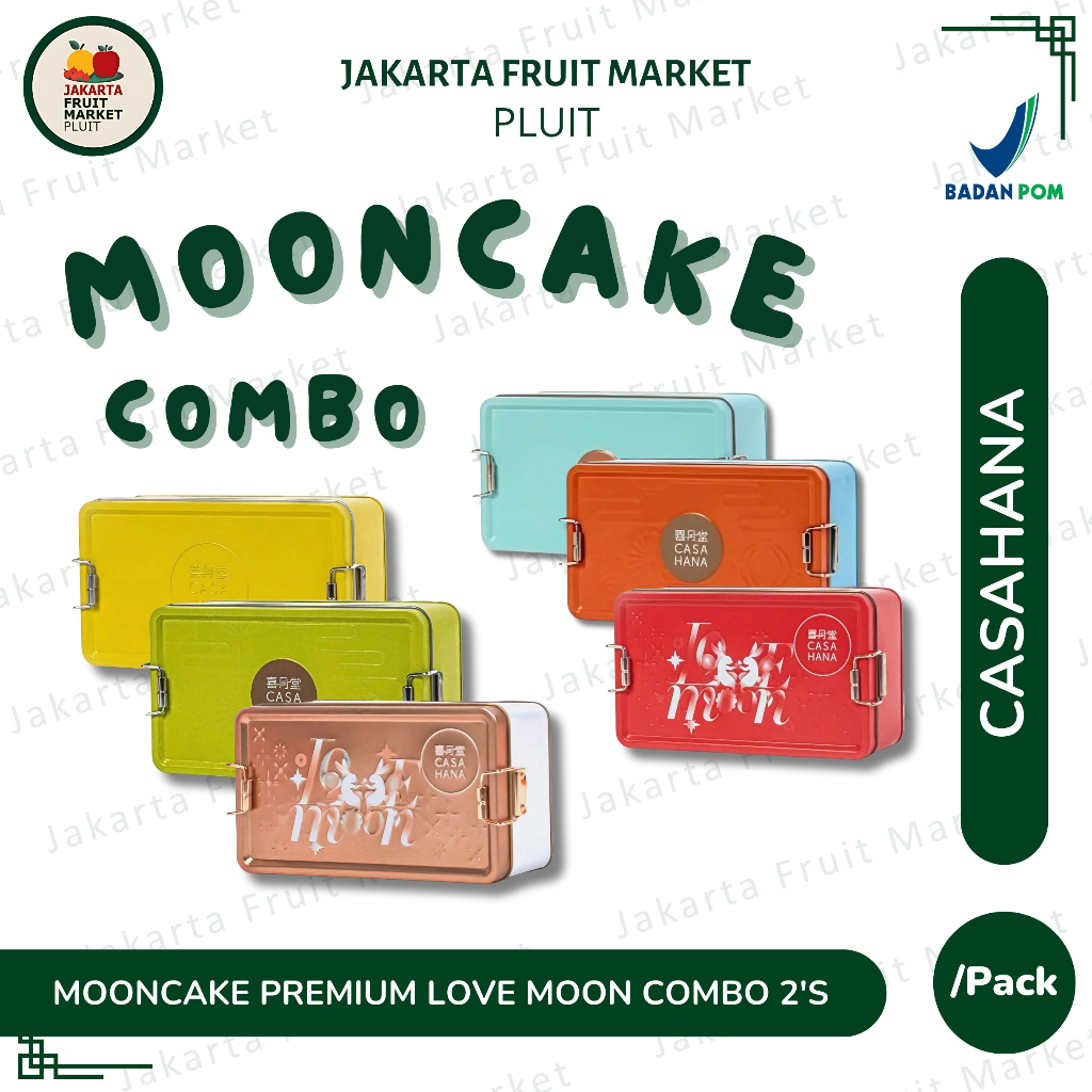 

Casahana Mooncake Premium Love Moon Combo 2'S