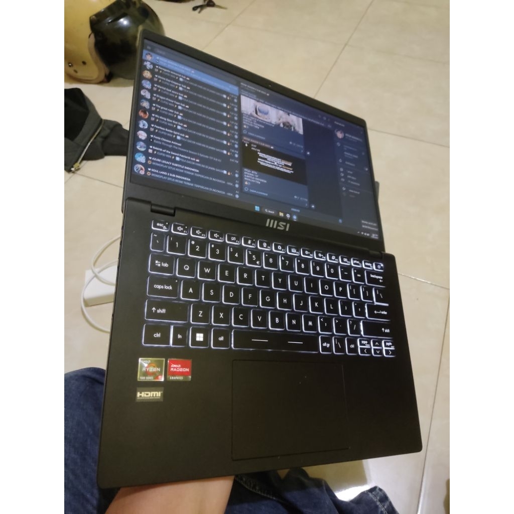 MSI Modern 14 C7M Ryzen 5 7530U/8Gb/512Gb