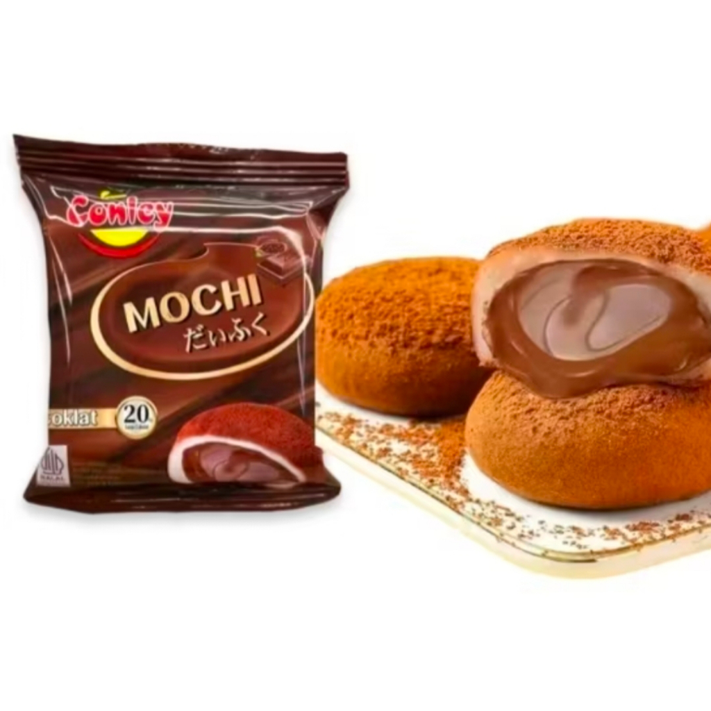 

Conley Mochi Coklat Selai 1 pak isi 12