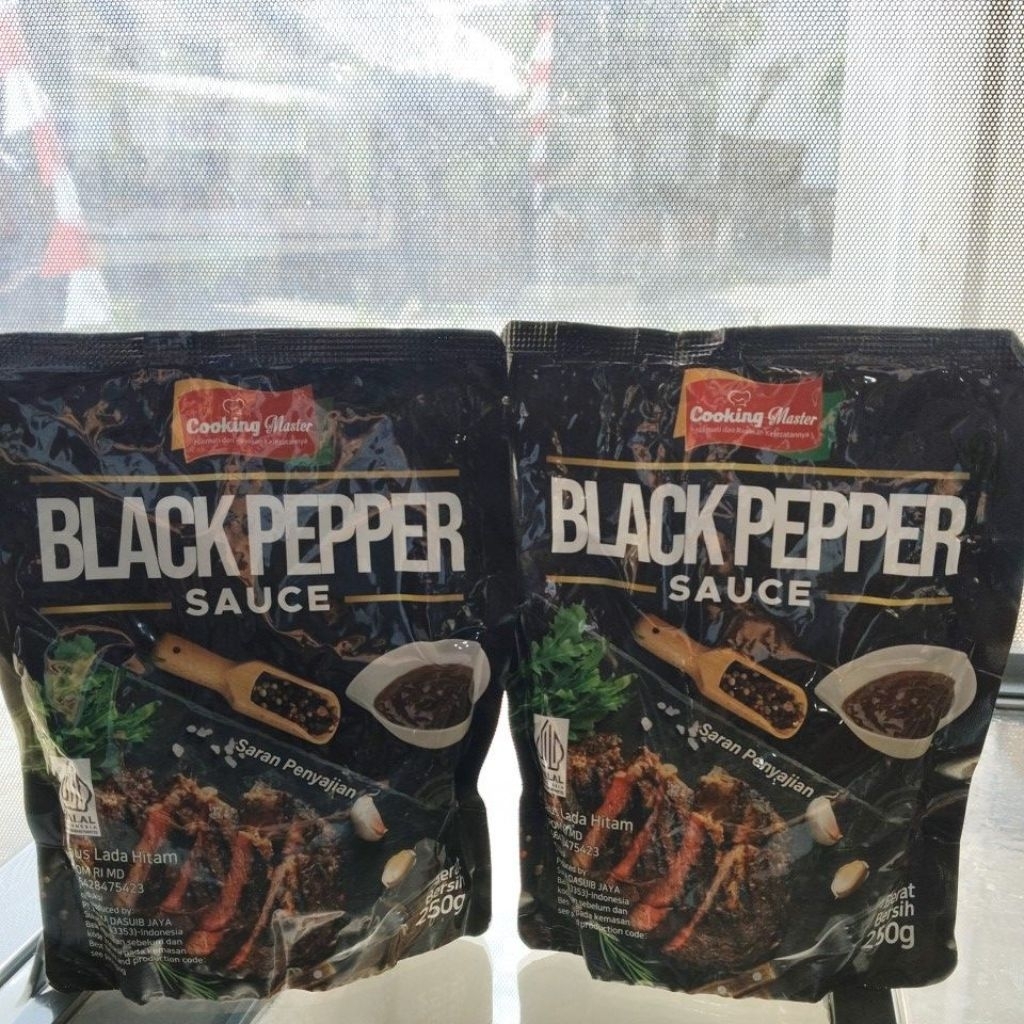 

Cooking master saus blackpepper 250gr