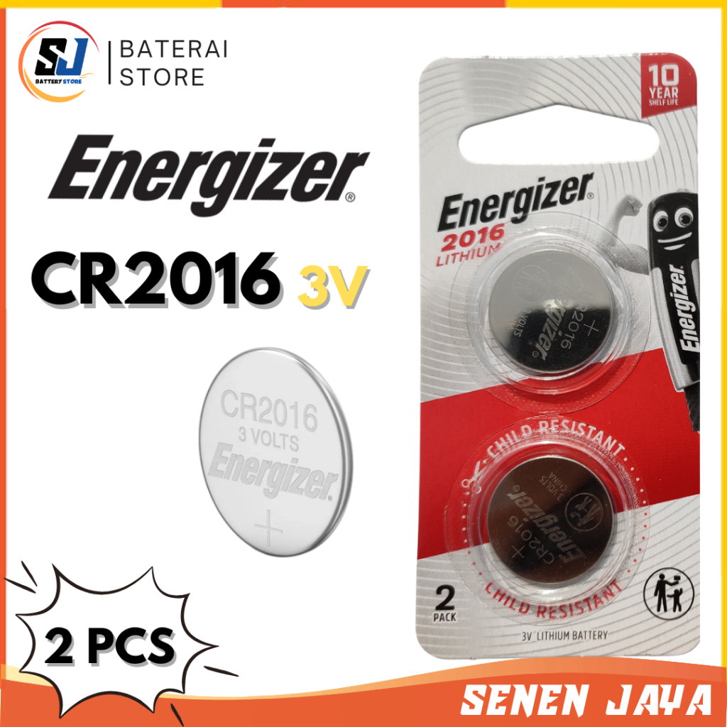 BISA COD Baterai Batre Batrai Batrei CMOS Energizer CR2016 Laptop PC Baterai Timbangan Digital badan