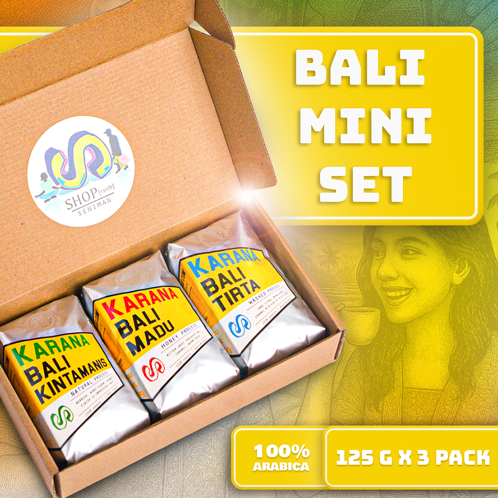 

Seniman Coffee Beans/ 3 Pax Of Bali Kintamani Karana Coffee Bean 125gram Arabica