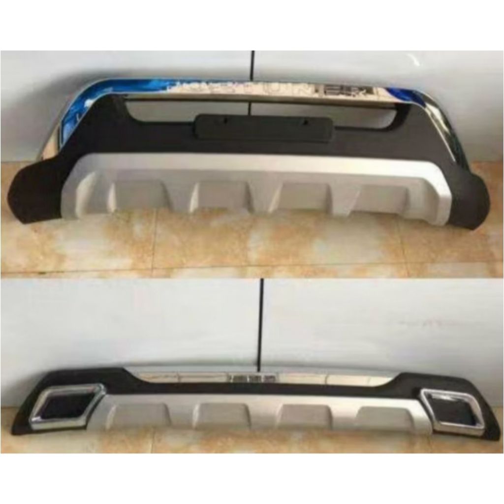 Pelindung Bumper belakang (Bumper Guard) Fortuner Vrz Termurah