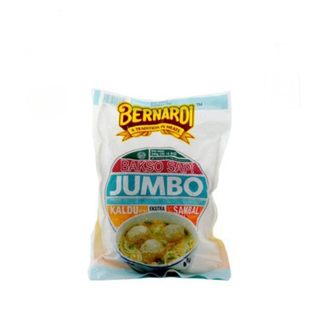 

Bernardi bakso sapi jumbo 340 gram