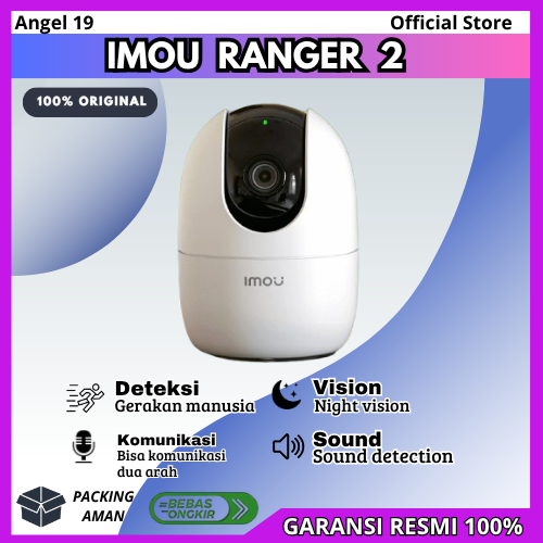 CCTV IMOU RANGER 2 5MP - CCTV IMOU RANGER 2 3MP H3 SECURITY INDOOR - GARANSI RESMI