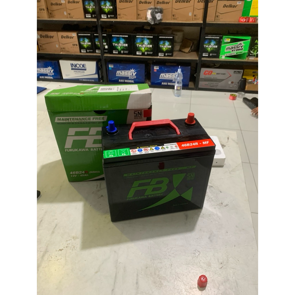 Aki FB MF NS60/L/LS 45 Ah Avanza/Rush/Xpander/Ertiga/Yaris/HRV/CRV