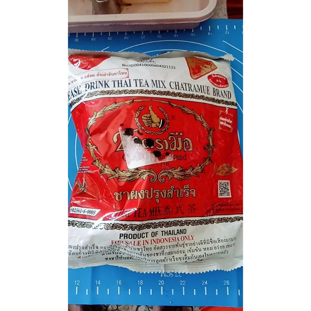 

Thai Tea Original 400gr | Chatramue | Teh Thailand HALAL / Thai Tea Thailand Original