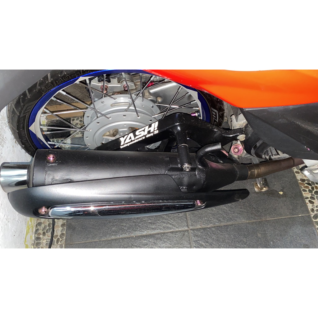 knalpot tis copy arm ori + kondoman leheran 26/28/30/32