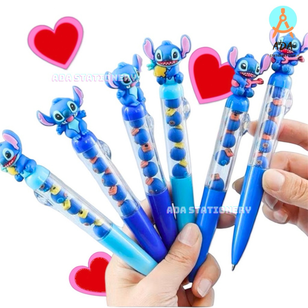 

PEN JENGA STITCH /gel pen lucu/ pena jenga premium