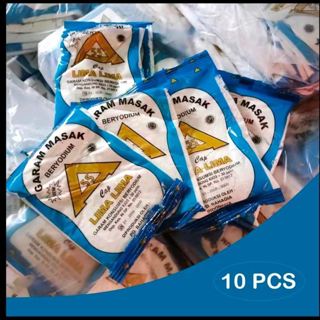 

PAKET10 PCS GARAM DAPUR MURAH