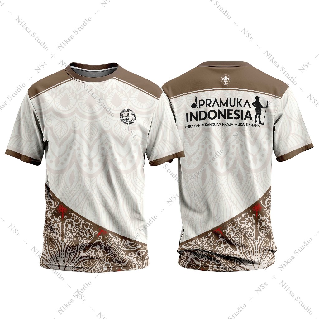 Kaos Custom Pramuka Terbaru Bisa Custom