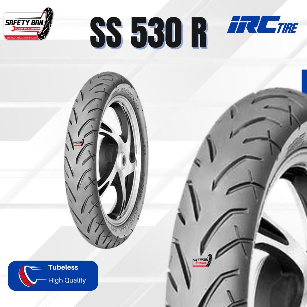 Ban Luar Belakang, IRC SS530 Motor Vario Beat Mio Genio N-Max / Ban Ring - Original Suzuki Address |