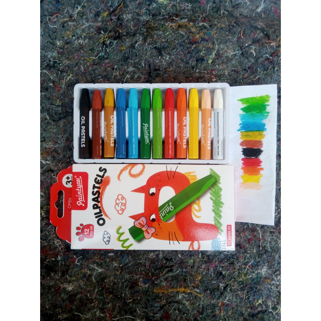 

crayon isi 12 warna.