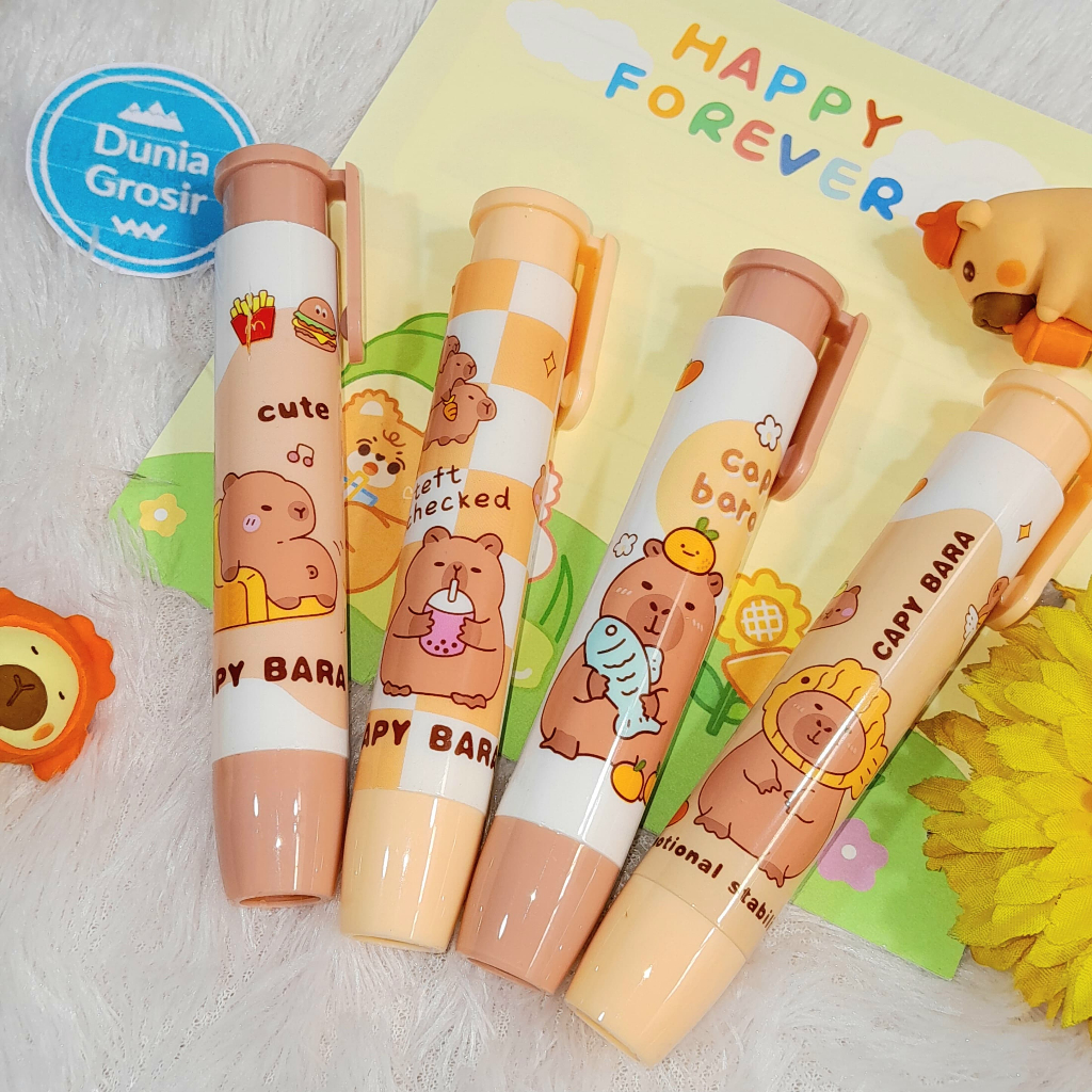 

Penghapus Cetek Beruang Cokelat Capy Bara Imut Lucu / Stip Mekanik Bear Chocolate Unik CUTE Favorit Anak Perlengkapan Sekolah Kekinian Kualitas Premium Harga Termurah Bisa Grosir dan COD