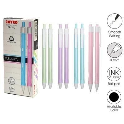 

Pen Joyko BP-342 Vokus Pastel 0.7mm Original (1 PCS) / Ballpoint Bolpen Pulpen Joyko BP 342 0.7 Mili Per Pcs