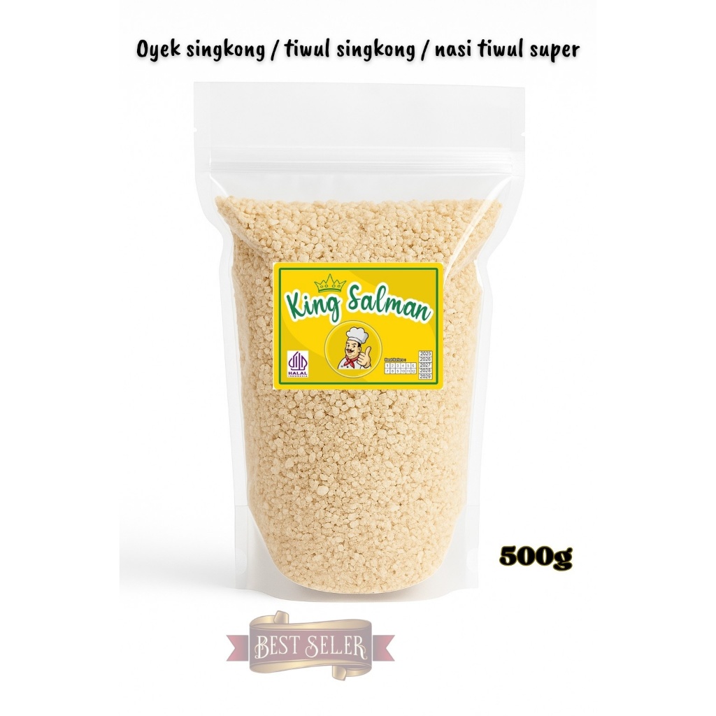 

OYEK/beras tiwul instan 500g makanan tradisional pengganti nasi