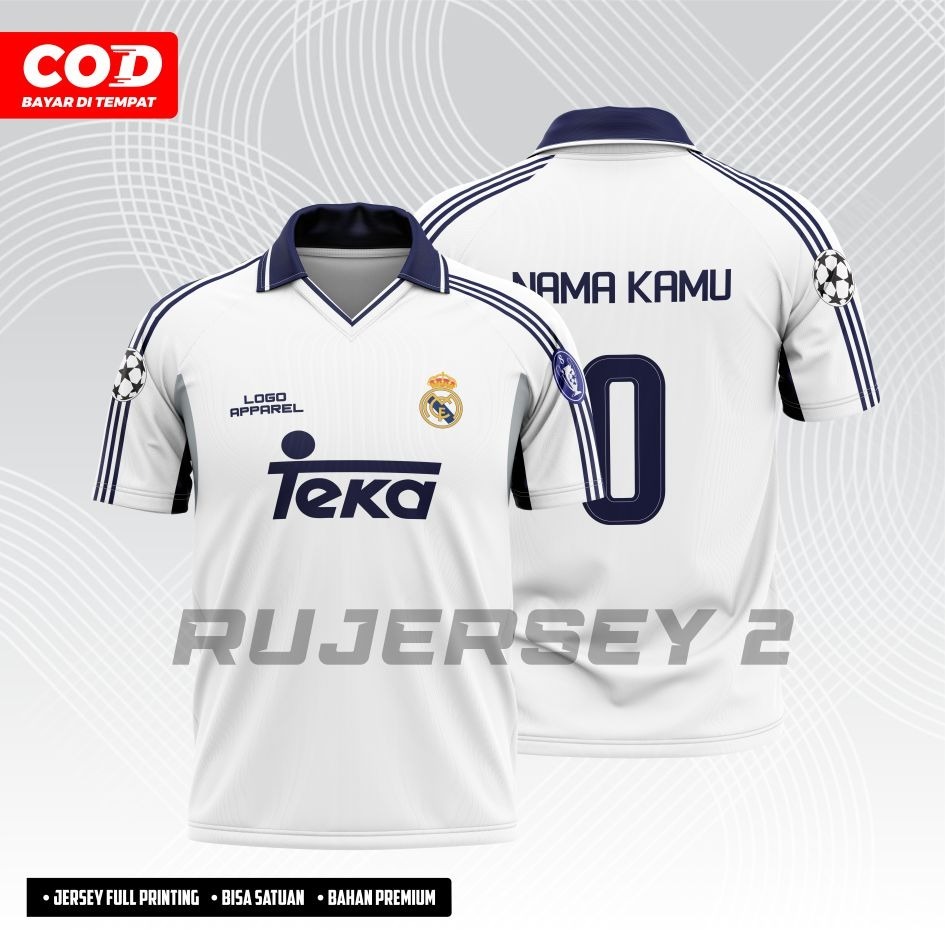 JERSEY MADRID 2000 PRINTING