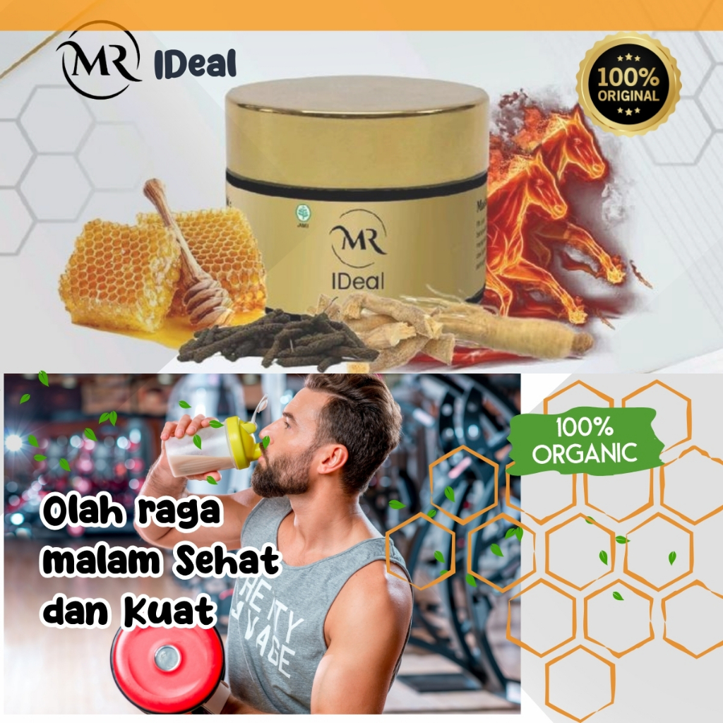 

[ORIGINAL] MR. IDEAL ꟾ MADU BUBUK 100% ALAMI ꟾ OLAH RAGA SEHAT